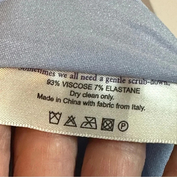 MM LaFleur NWT Willoughby Pleat Jersey Skirt in Chambray‎ Size 4 Career Classic - Picture 8 of 10